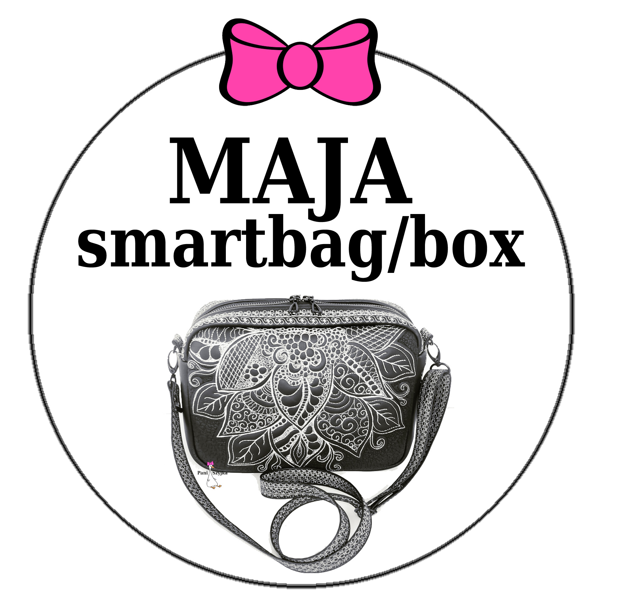 Torebka prostokątna Smartbag Maja pikowana torebka z ekoskóry na zamówienie