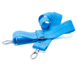 Niebieski Klasyczny Pasek do torebki 5cm niebieska SPIRALA