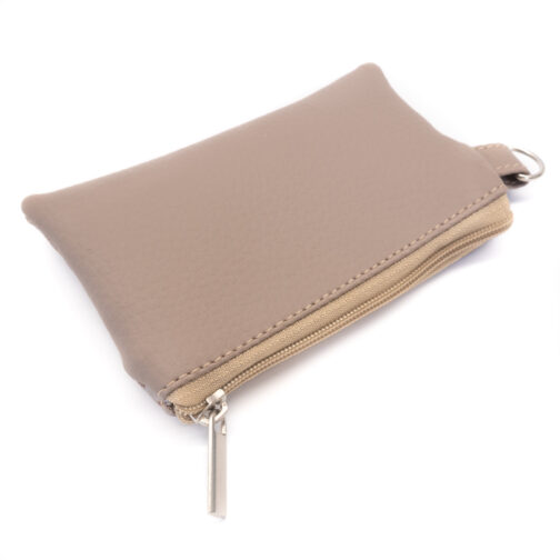 mały portfelik damski mini portfel na karty ręcznie malowany pikowana mini saszetka doczepiana do paska torebki etui na klucze mini portfel na karty