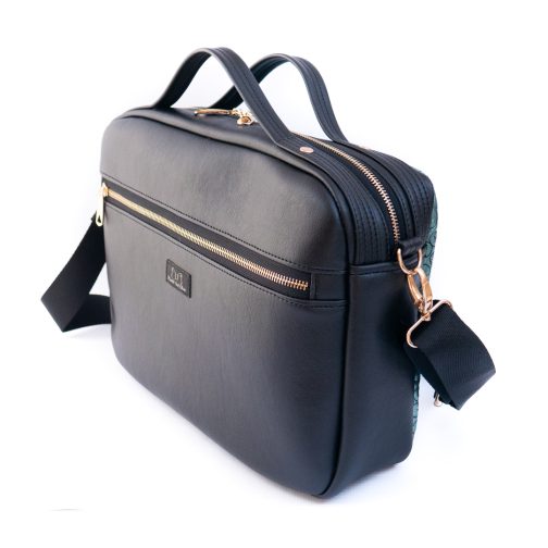 unikatowa duża torebka damska prostokątna torebka na ramię torba na laptopa torebka mieszcząca format a4